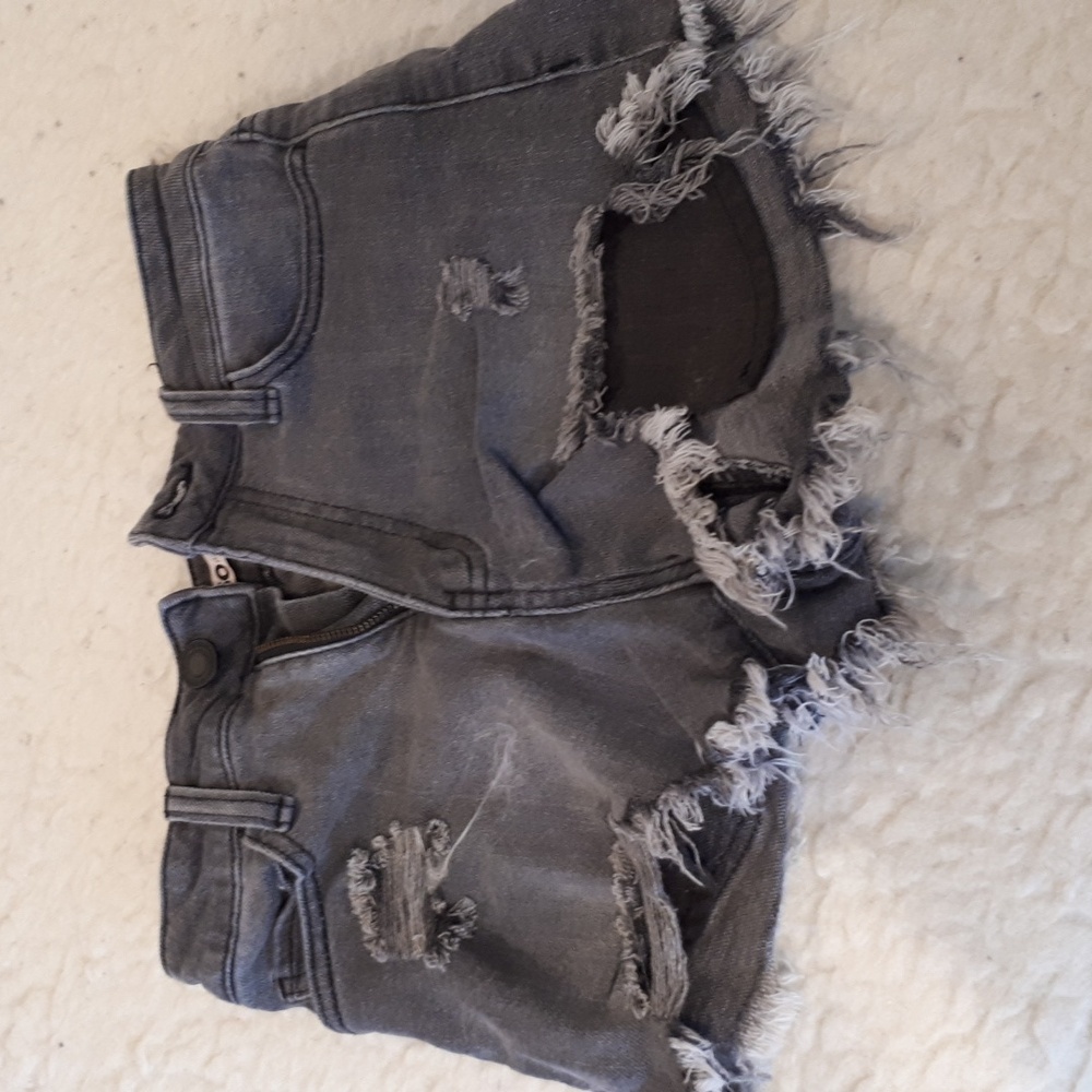 Super high rise cutoff shorts. 25W